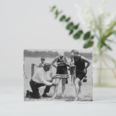 De badbank briefkaart (Staand voorkant)