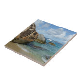 De baden tegeltje (Zijkant)