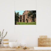 De Baden van Caracalla Poster (Keuken)