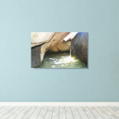 De baden - Virgin Gorda, BVI Canvas Afdruk (Insitu (Houten vloer))