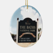 De baden - Virgin Gorda Keramisch Ornament (Rechts)