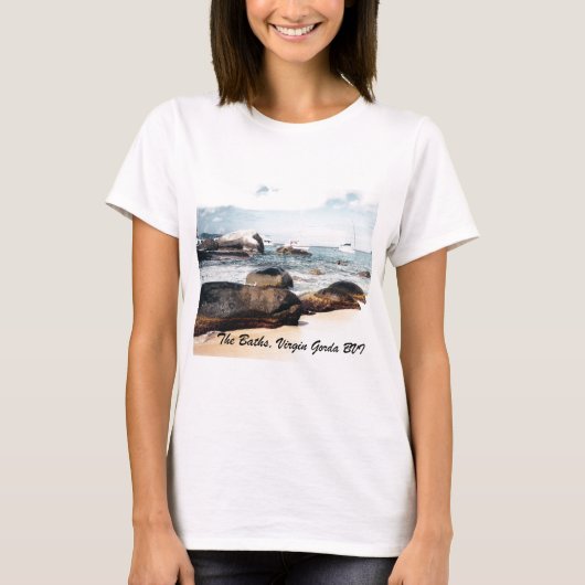 De baden, Virgin Gorda T-shirt (Voorkant)