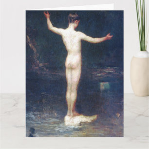 De baders Fijne Kunst Wenskaart Kaart