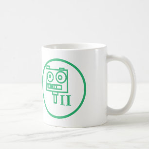 De badge "I build robots" (LEVEL II) Koffiemok