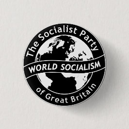De badge van de Socialistische Partij van Groot-Br Ronde Button 3,2 Cm