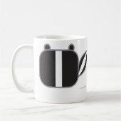 de badger koffiemok (Links)