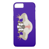 De badger-paars Case-Mate iPhone case (Achterkant)
