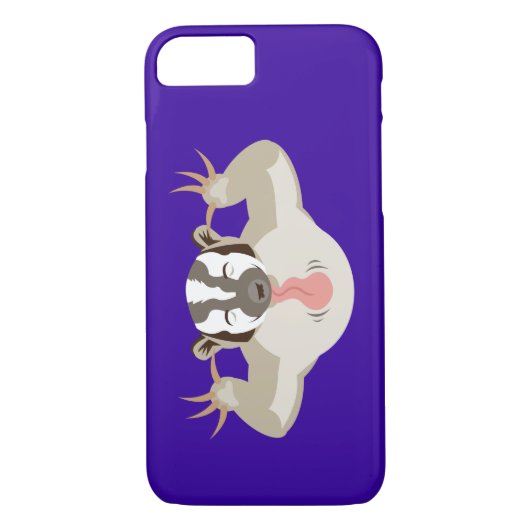De badger-paars Case-Mate iPhone case (Achterkant)