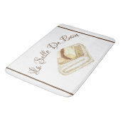 De badkamer in het Frans Bath Mat (Gekanteld)