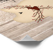 De badkamer niet afdrukken poster (Hoek)