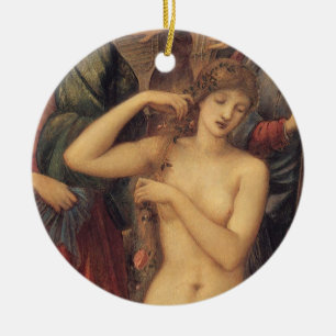 De badkuip van Venus door Sir Edward Coley Burne-J Keramisch Ornament