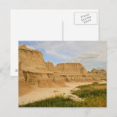 De badlands briefkaart (Voorkant / Achterkant)