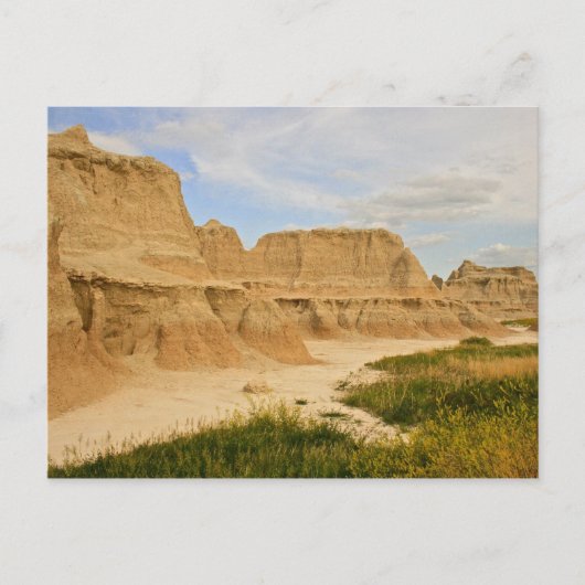 De badlands briefkaart (Voorkant)
