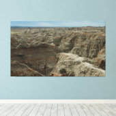 De Badlands - Wilde plaatsen Fotografie Canvas Afdruk (Insitu (Houten vloer))