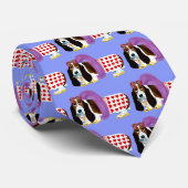 De Badmeester van Basset Hound Stropdas (Opgerold)