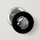 De Badminton Enthousiast Shuttle Badminton Racket Ronde Button 5,7 Cm (Voorkant /achterkant)