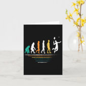 De Badminton Evolutions Retro Shuttle Mannen Badmi Kaart (Gele Bloem)