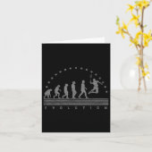 De Badminton Evolutions Retro Shuttle Mannen Badmi Kaart (Gele Bloem)