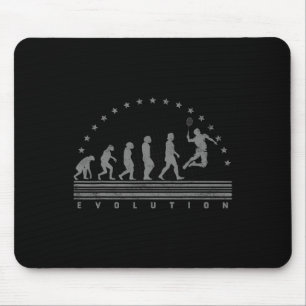 De Badminton Evolutions Retro Shuttle Mannen Muismat