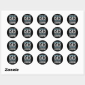 De Badminton Legenden Retro Shuttle Heren Badminto Ronde Sticker (Vel)