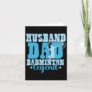De Badminton Legends Retro Shuttle Mannen Kaart