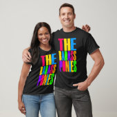 De badpassen (kleuren, donker) t-shirt (Unisex)
