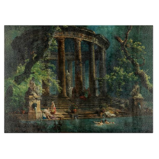 De badpool door Hubert Robert Snijplank (Voorkant)