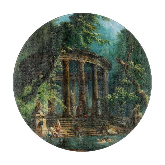 De badpool door Hubert Robert Snijplank (Voorkant)
