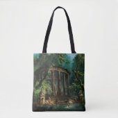 De badpool door Hubert Robert Tote Bag (Voorkant)