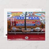 De bagage is geladen briefkaart (Voorkant / Achterkant)