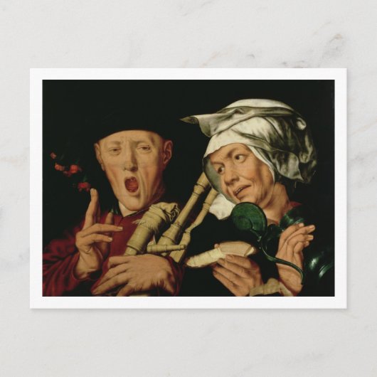 De Bagpiper Briefkaart (Voorkant)