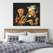 De Bagpiper Canvas Afdruk (Insitu (Slaapkamer))