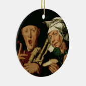De Bagpiper Keramisch Ornament (Rechts)