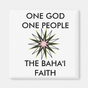 De Baha'i Faith Magneet