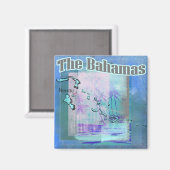 De Bahama Blues Magneet (Voorkant / Achterkant)