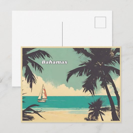 De Bahama's Briefkaart (Voorkant / Achterkant)
