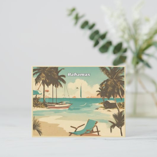 De Bahama's Briefkaart (Staand voorkant)