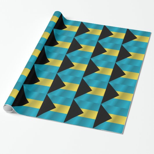 De Bahama's Cadeaupapier (Uitgerold)