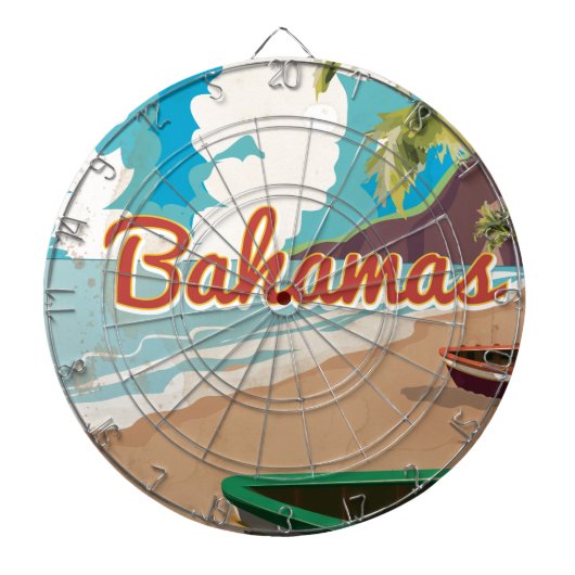 De Bahama's Dartbord (Voorkant)