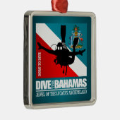 De Bahamas DF2 duiken Metalen Ornament (Rechts)