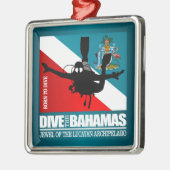 De Bahamas DF2 duiken Metalen Ornament (Links)