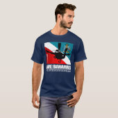 De Bahamas DF2 duiken T-shirt (Voorkant volledig)