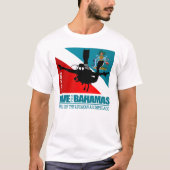 De Bahamas DF2 duiken T-shirt (Voorkant)