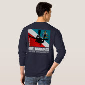De Bahamas DF2 duiken T-shirt (Achterkant volledig)