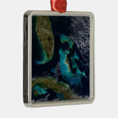 De Bahama's, Florida en Cuba Metalen Ornament (Rechts)