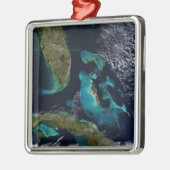 De Bahama's, Florida en Cuba Metalen Ornament (Links)
