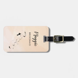 De Bahama's Kaart Bagage Label, Trouwfeest Bagagelabel