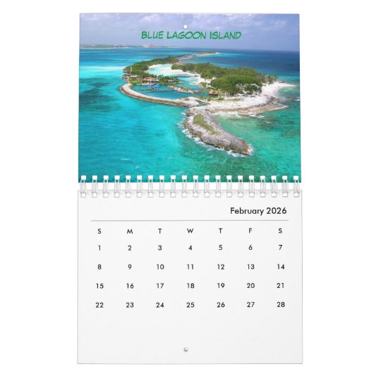 De Bahama's Kalender (Feb 2026)