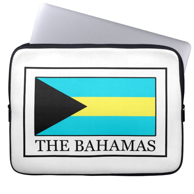 De Bahama's Laptop Sleeve (Voorkant)