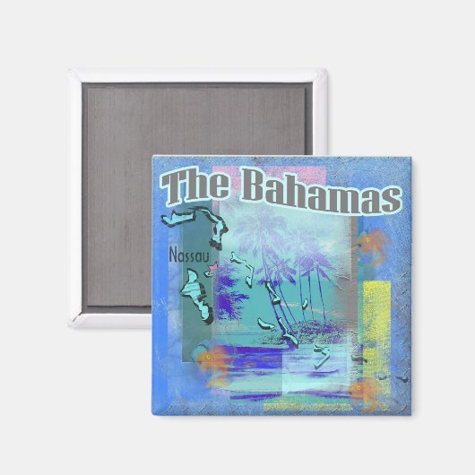 De Bahama's Magneet (Voorkant / Achterkant)
